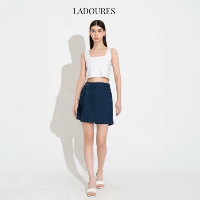 Mosha Denim Skort 3