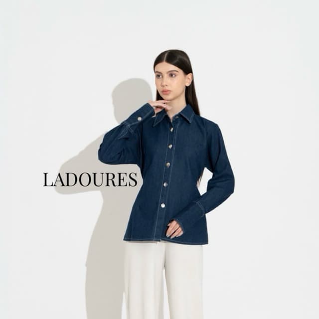 Malena Denim Top 4
