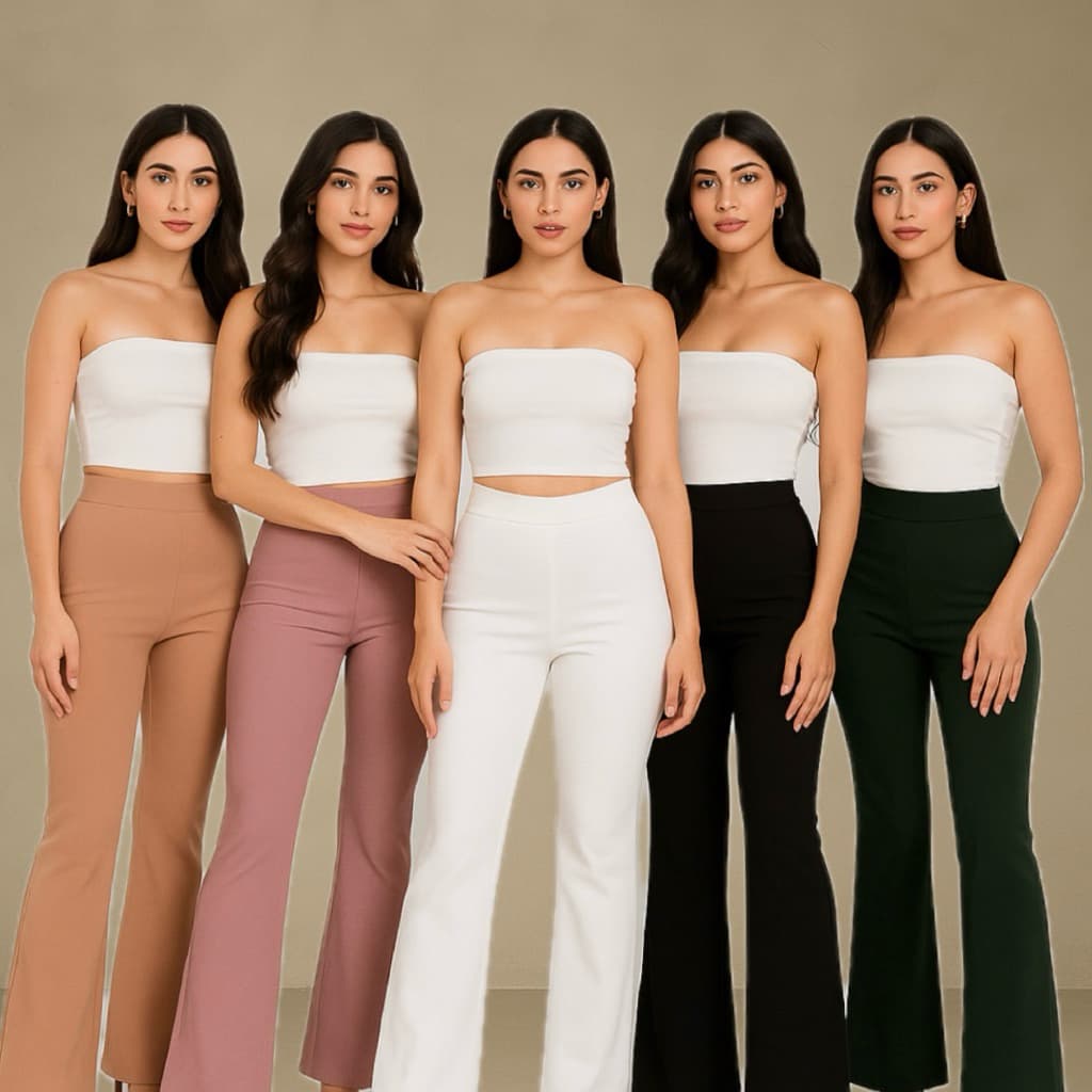 Premium Cutbray Flare Pants 3