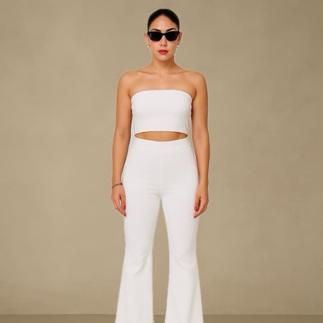 Premium Cutbray Flare Pants 2