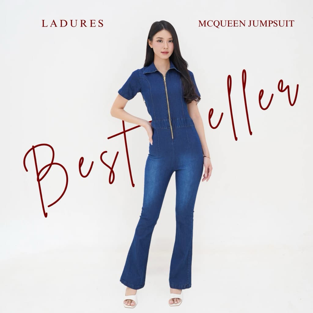 Mcqueen Denim Jumpsuit 6
