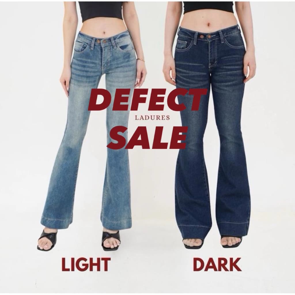 [UNDER 100k] LADURES DEFECT SALE - Milano Cutbray Jeans 1