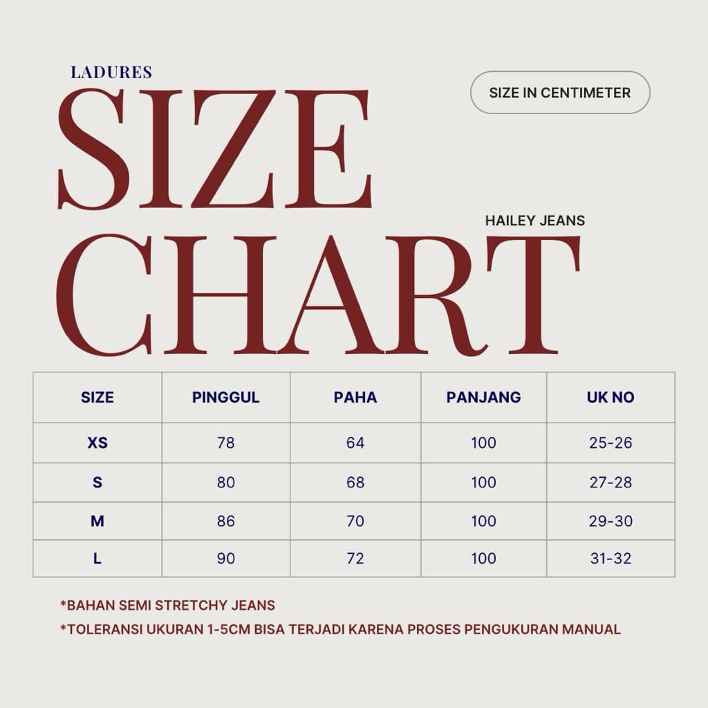 LADURES - Hailey Barrel Jeans - Low Waist Rise Denim  Celana Wanita Loose Panjang 7