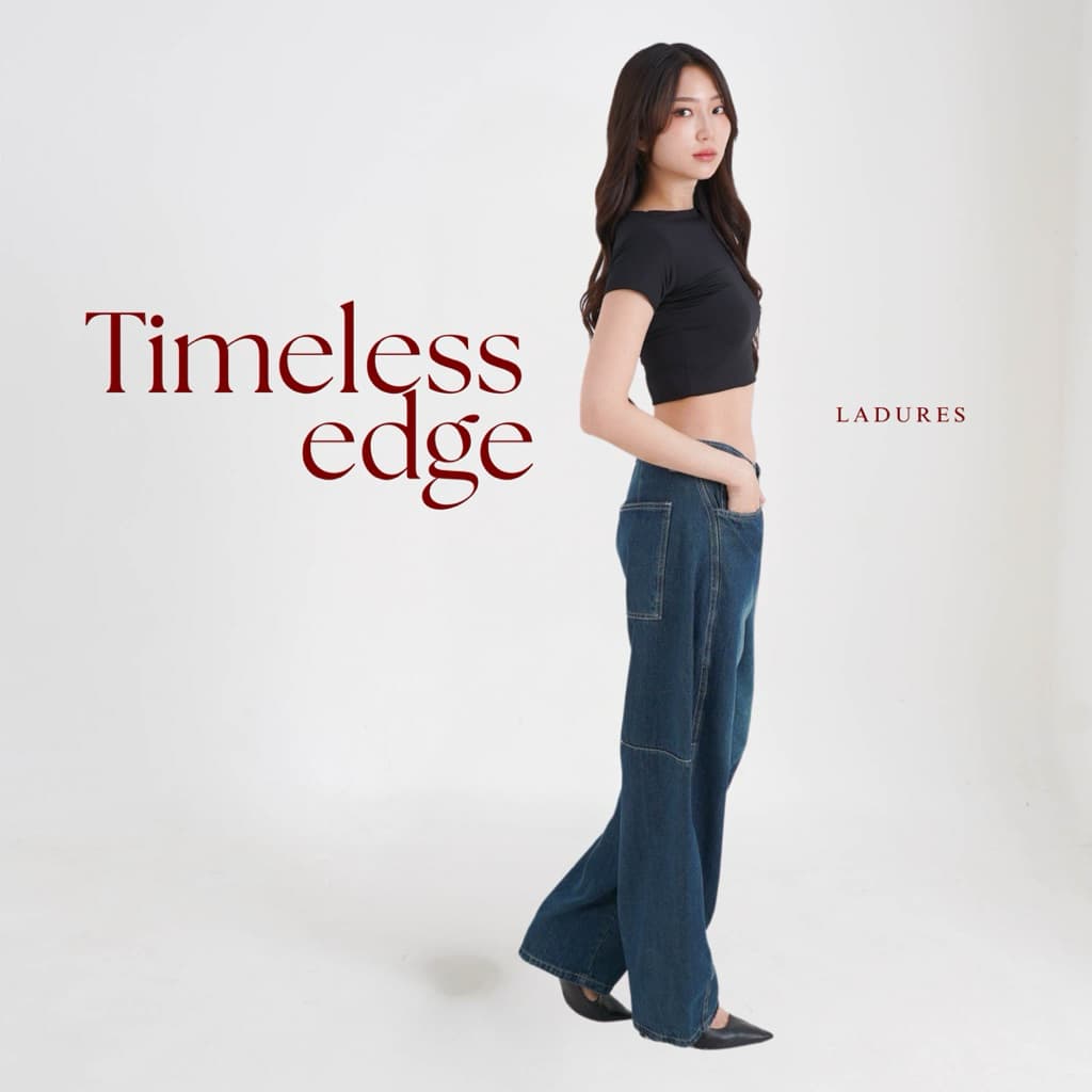 LADURES - Hailey Barrel Jeans - Low Waist Rise Denim  Celana Wanita Loose Panjang 2